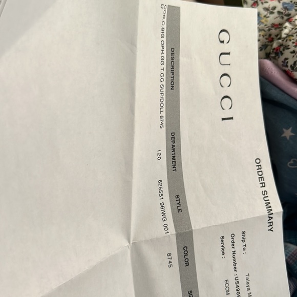 Gucci Ophidia LARGE cosmetic case (Style - 625551 96IWG 8745 - Picture 6 of 7